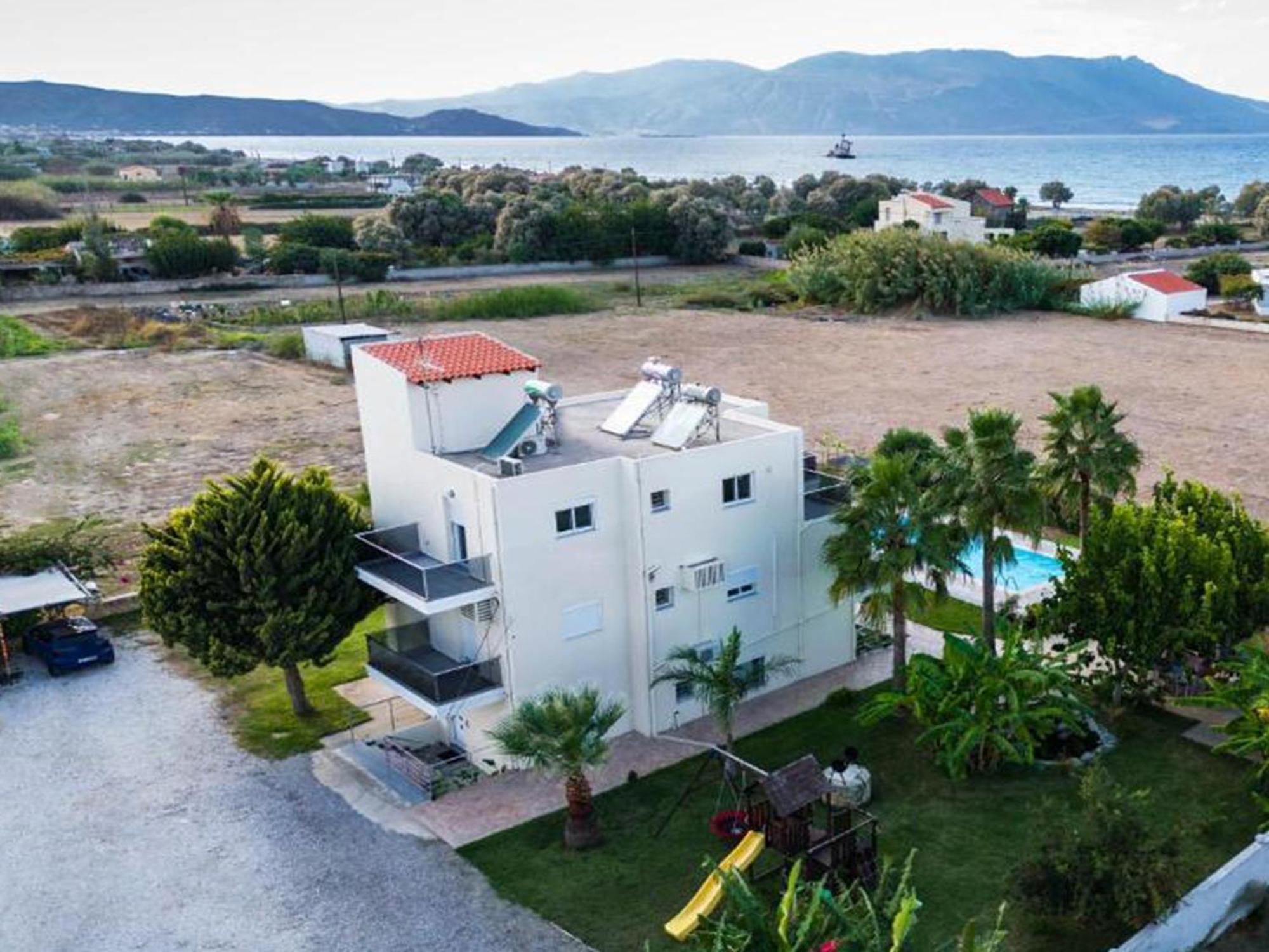 Martimi Apartments - 200M From Drapanias Beach - Pool - Hot Tub - Sauna - Bbq Кісамос Екстер'єр фото