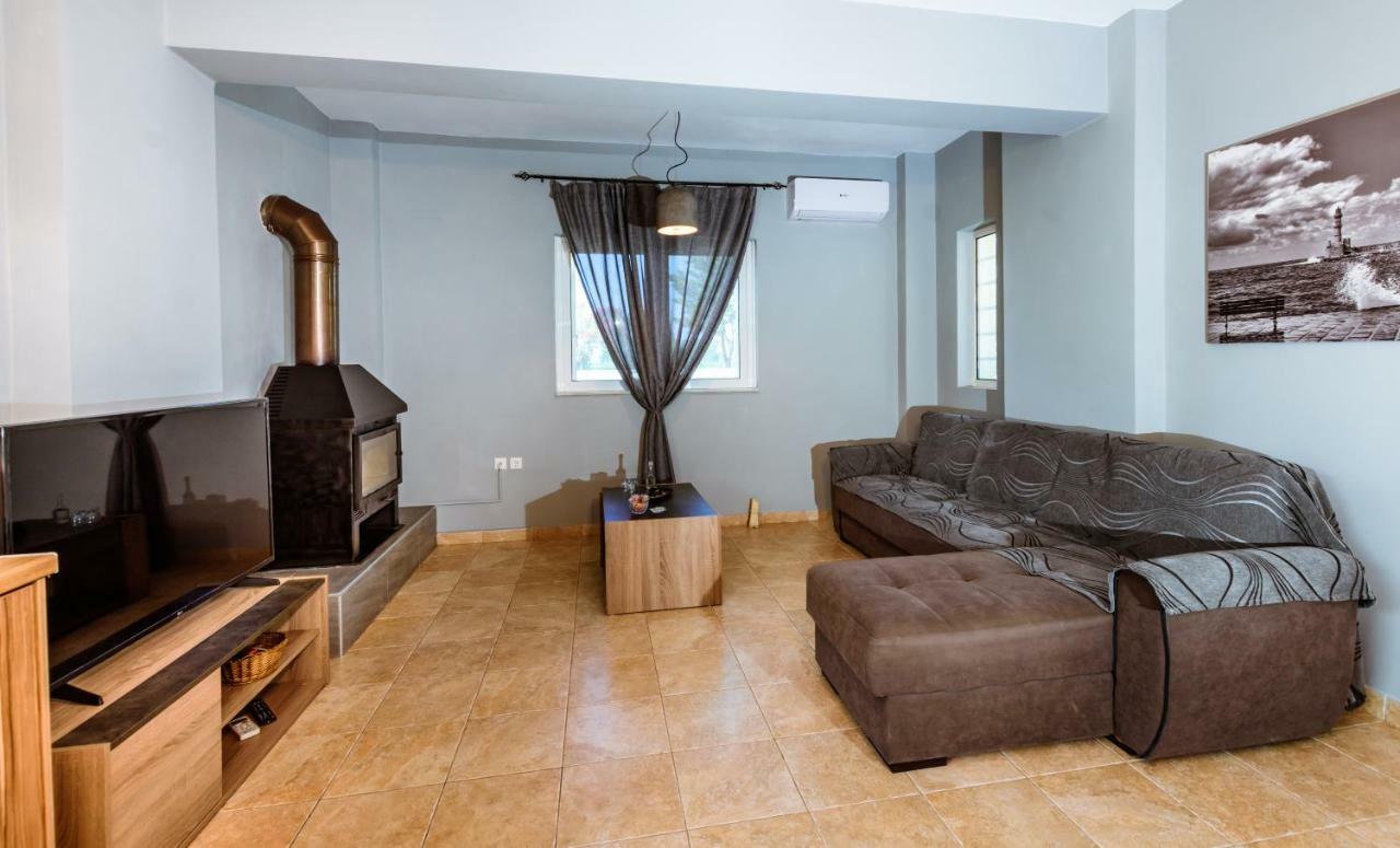Martimi Apartments - 200M From Drapanias Beach - Pool - Hot Tub - Sauna - Bbq Кісамос Екстер'єр фото
