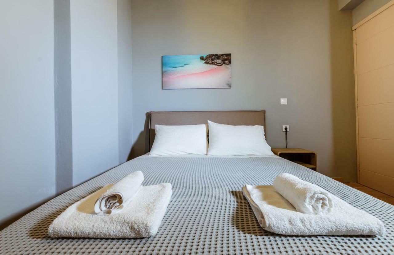 Martimi Apartments - 200M From Drapanias Beach - Pool - Hot Tub - Sauna - Bbq Кісамос Екстер'єр фото