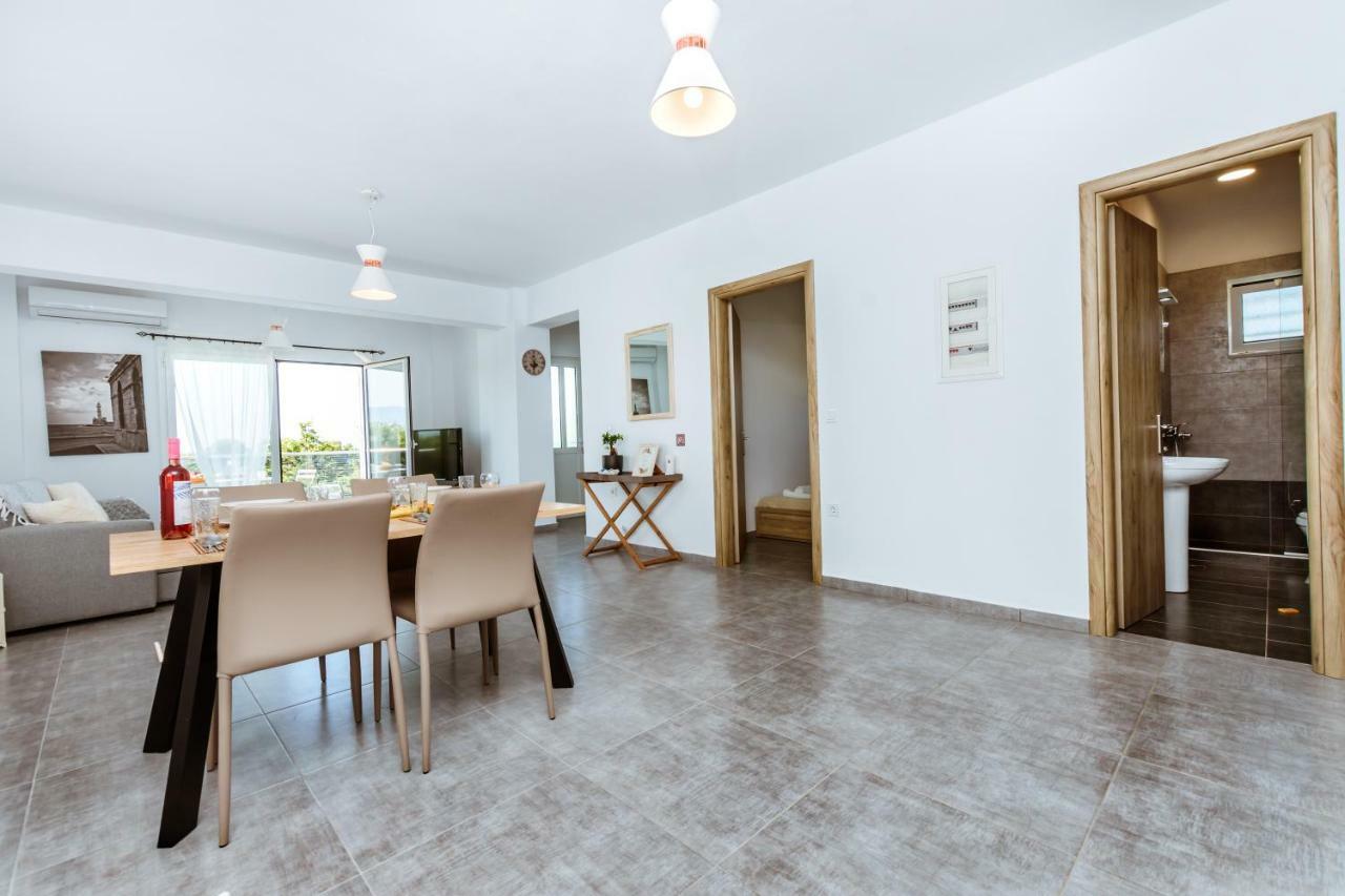 Martimi Apartments - 200M From Drapanias Beach - Pool - Hot Tub - Sauna - Bbq Кісамос Екстер'єр фото