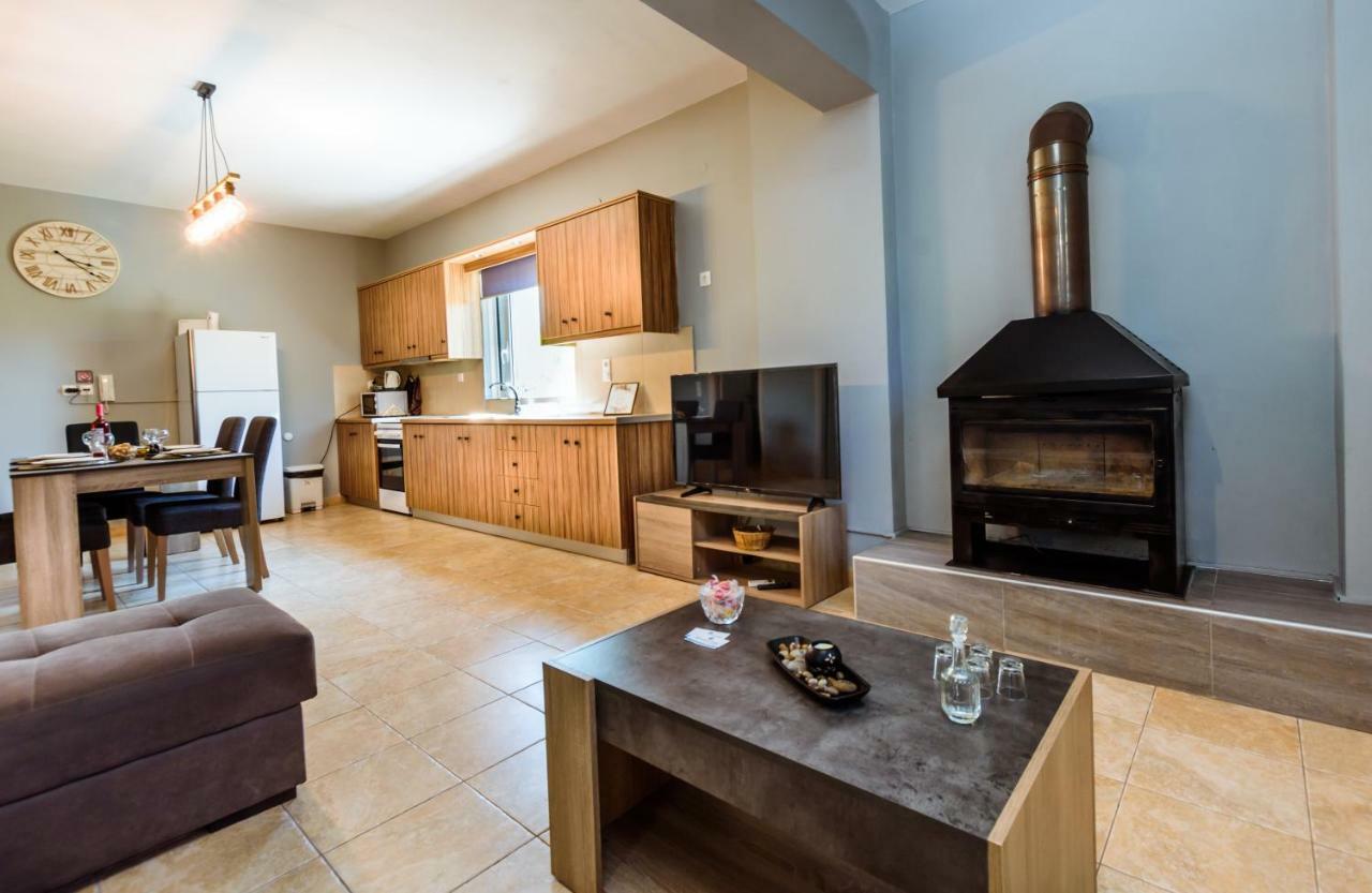 Martimi Apartments - 200M From Drapanias Beach - Pool - Hot Tub - Sauna - Bbq Кісамос Екстер'єр фото
