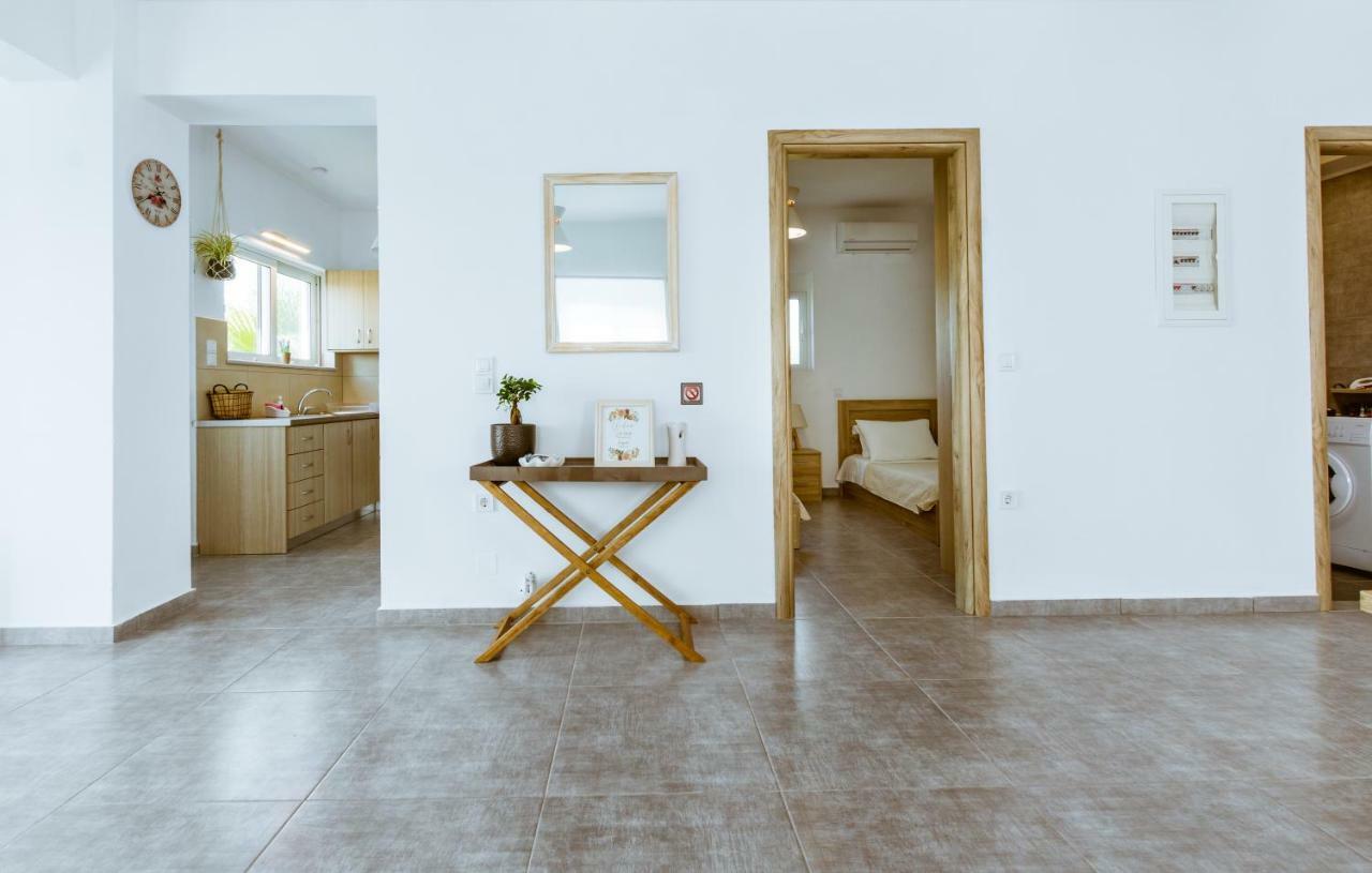 Martimi Apartments - 200M From Drapanias Beach - Pool - Hot Tub - Sauna - Bbq Кісамос Екстер'єр фото