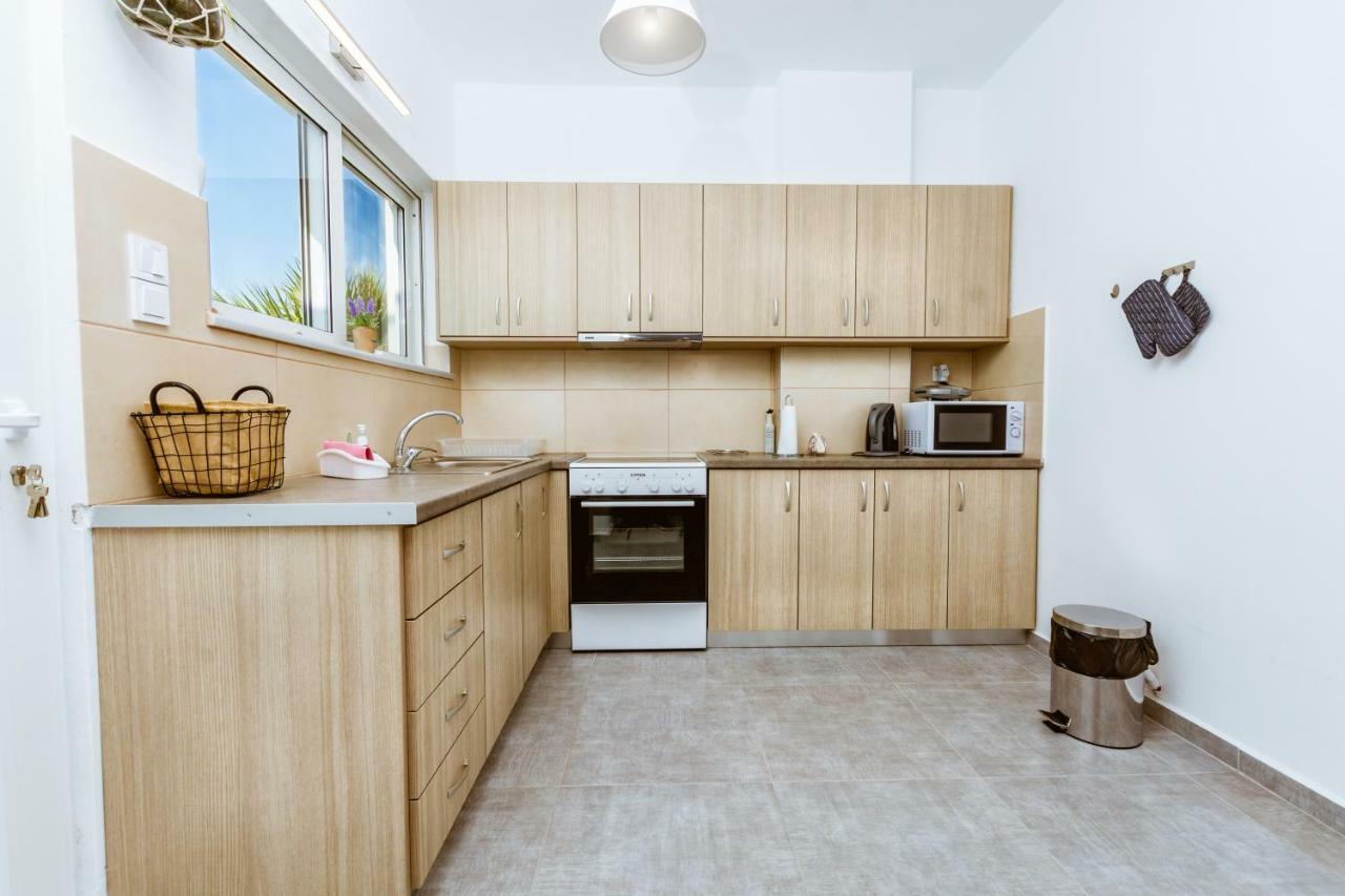 Martimi Apartments - 200M From Drapanias Beach - Pool - Hot Tub - Sauna - Bbq Кісамос Екстер'єр фото