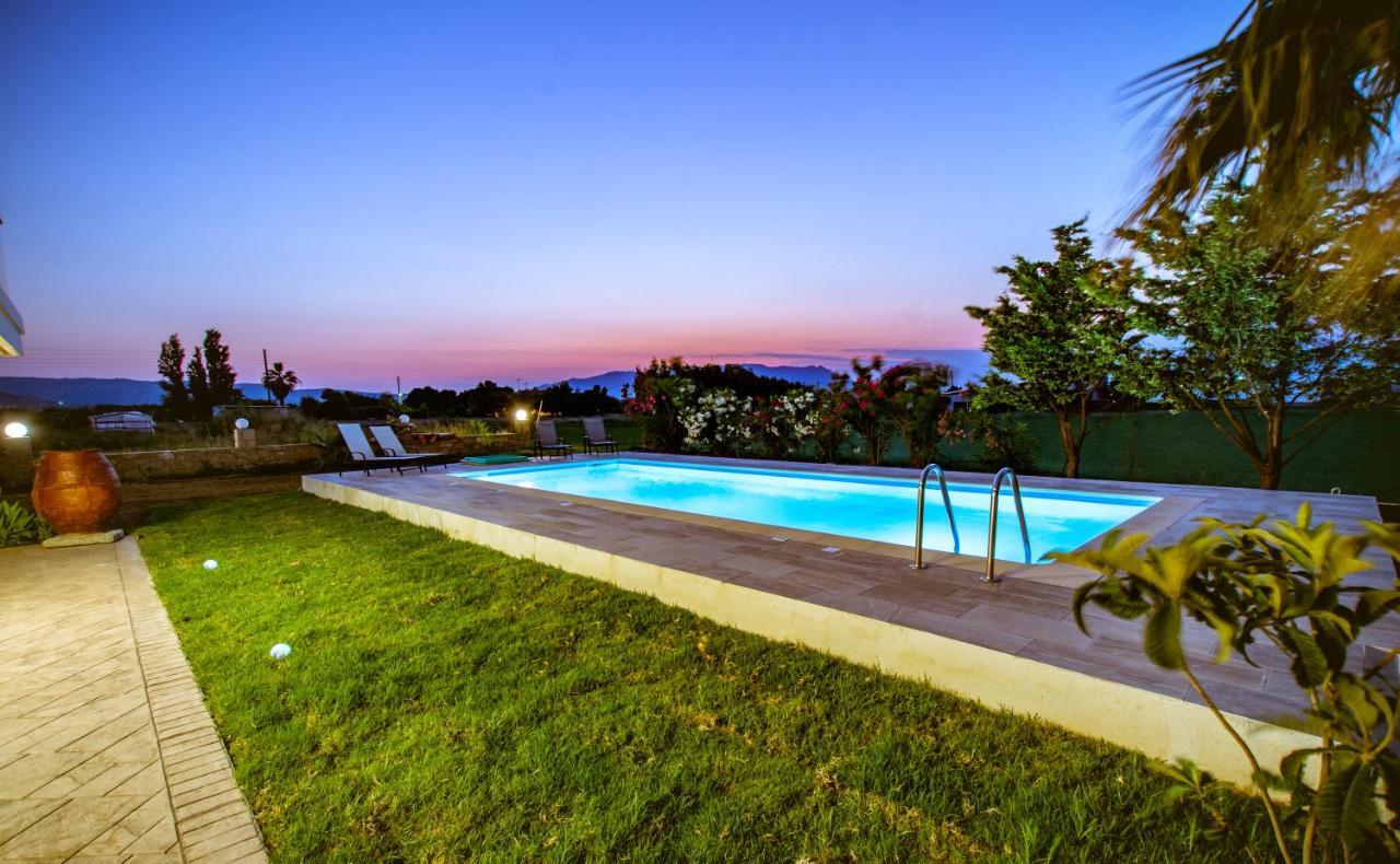 Martimi Apartments - 200M From Drapanias Beach - Pool - Hot Tub - Sauna - Bbq Кісамос Екстер'єр фото
